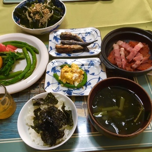 私の春の朝ごはん